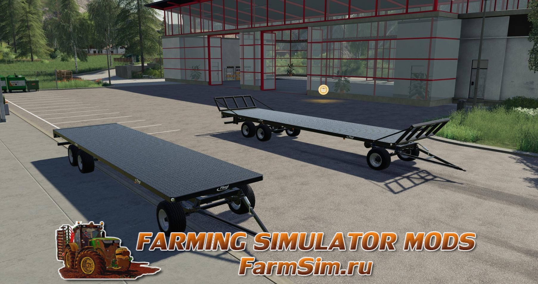 Fliegl Dpw Roundbale Autoload V Fs Farming Simulator